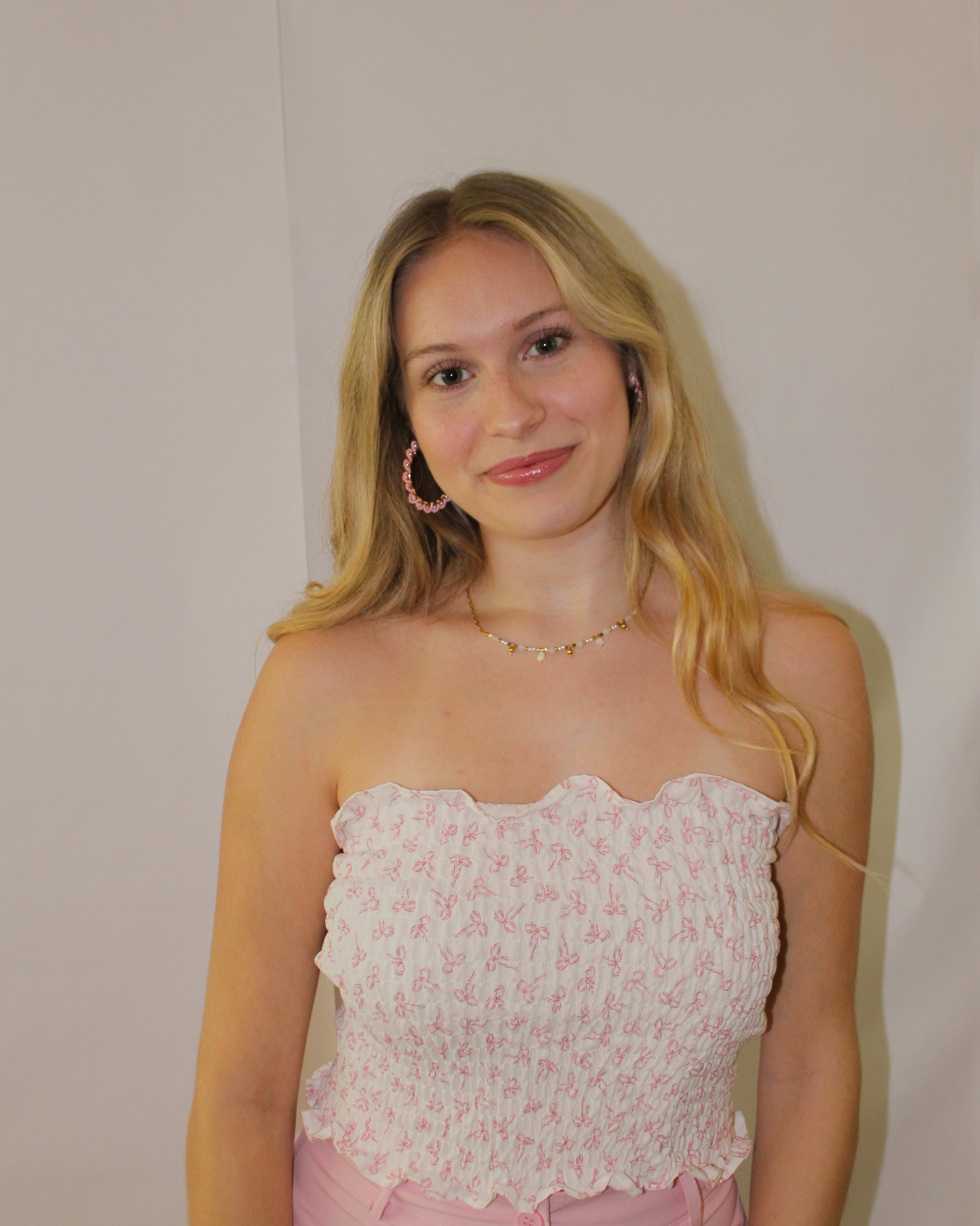 Bow Ruffle Top