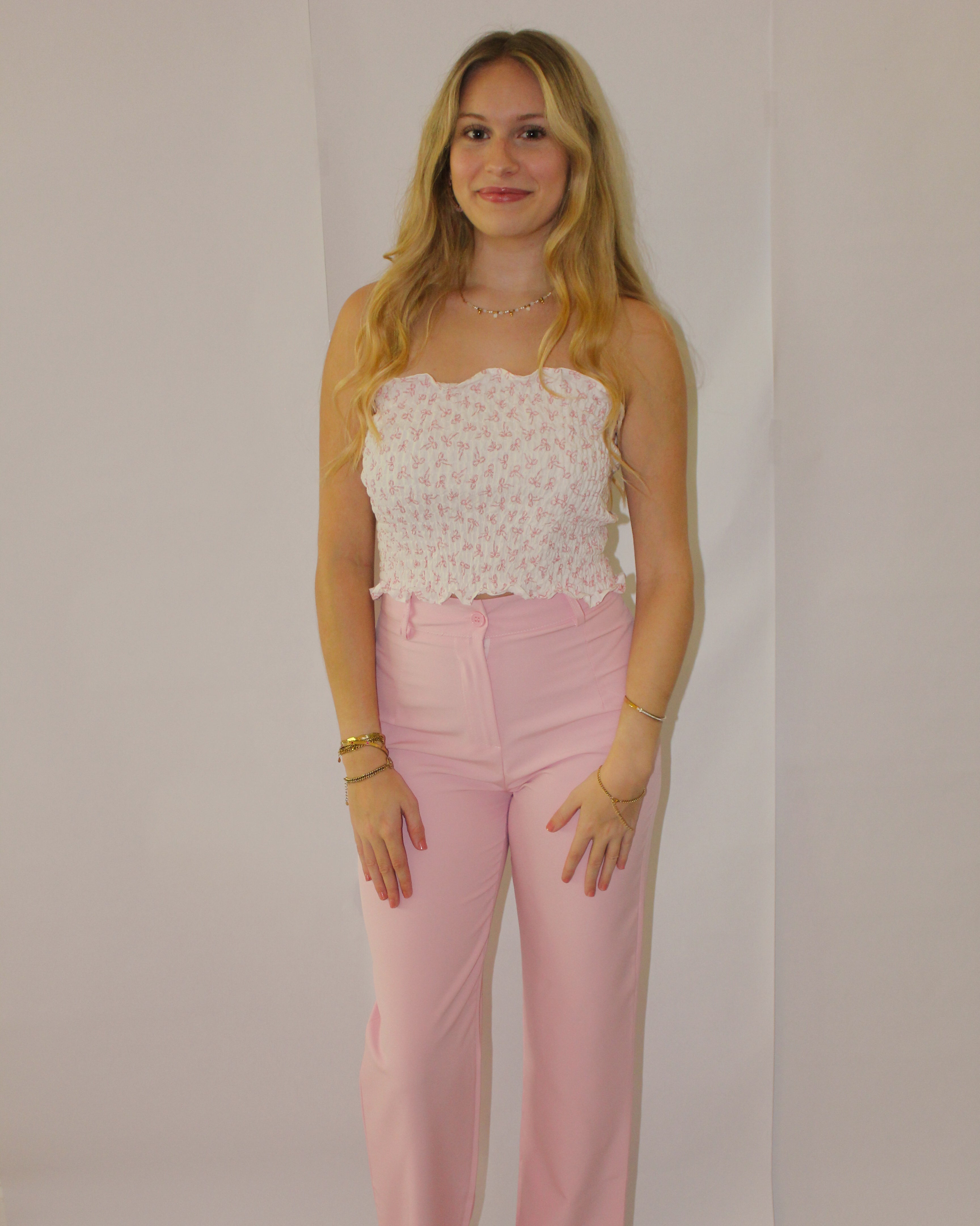 Bow Ruffle Top