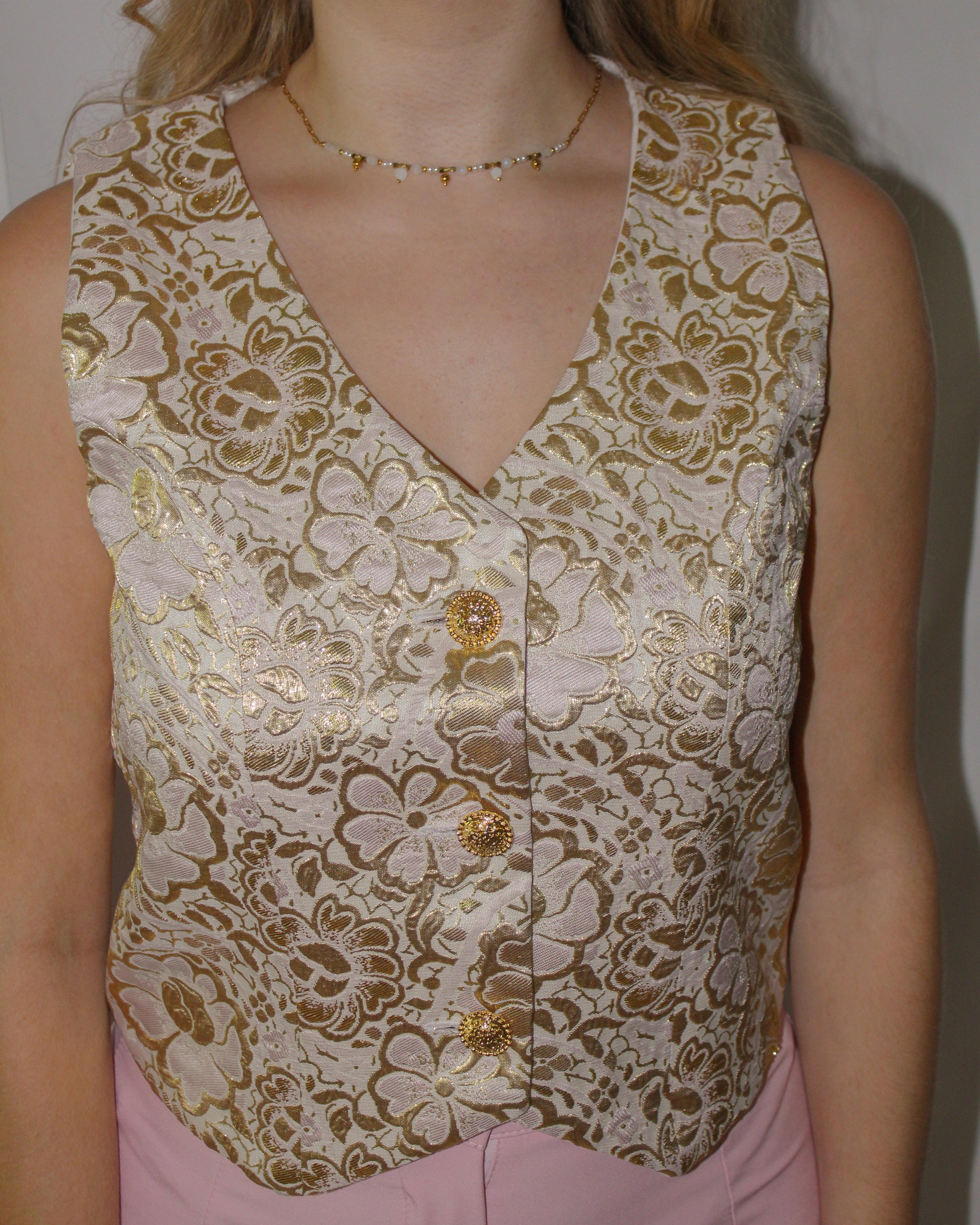 Flora Jacquard Vest