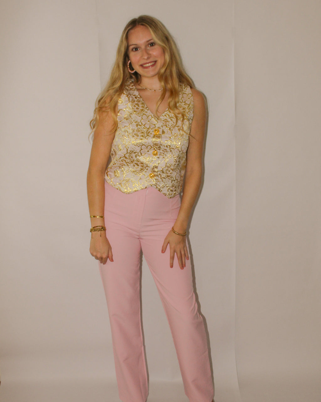 Flora Jacquard Vest