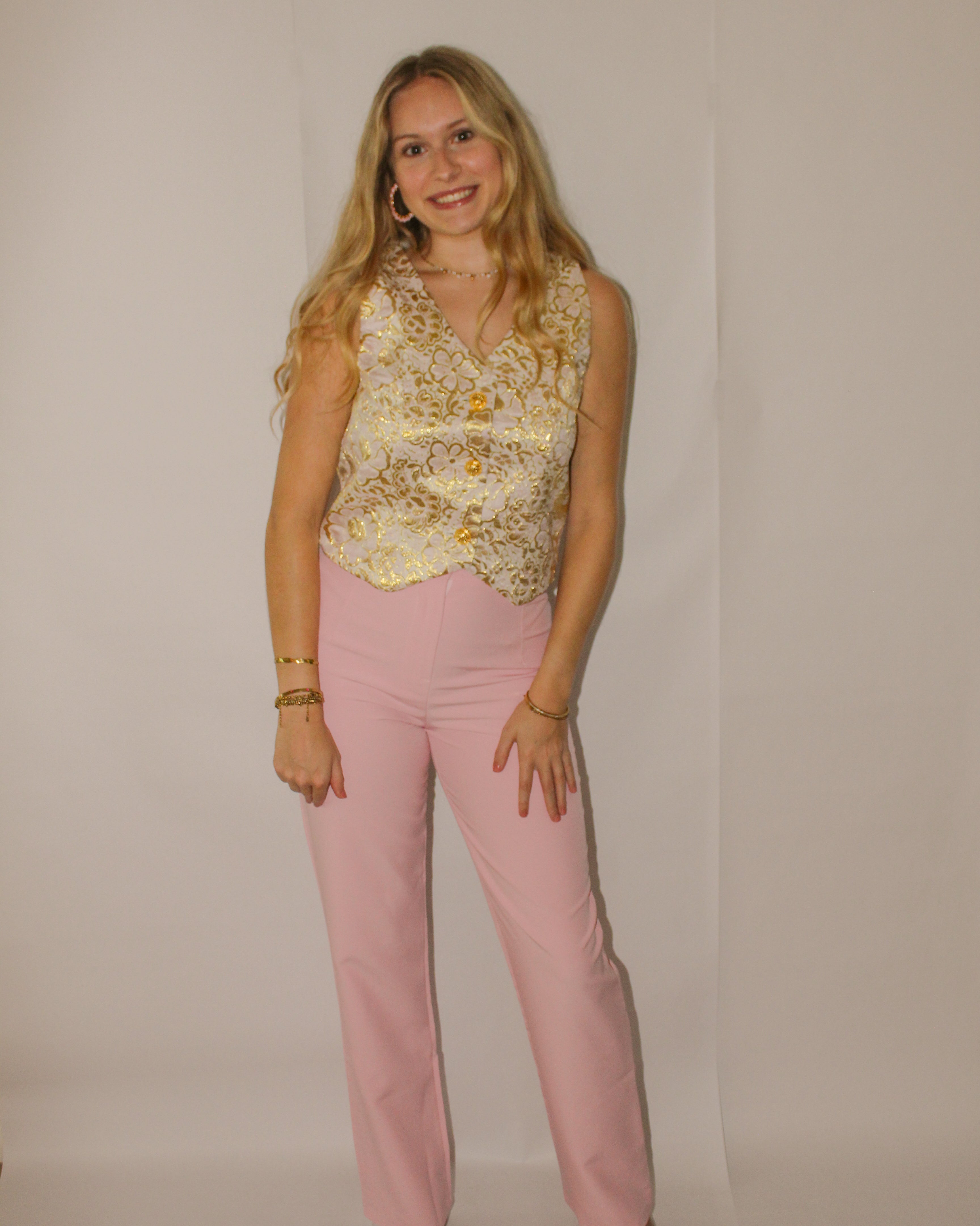 Flora Jacquard Vest