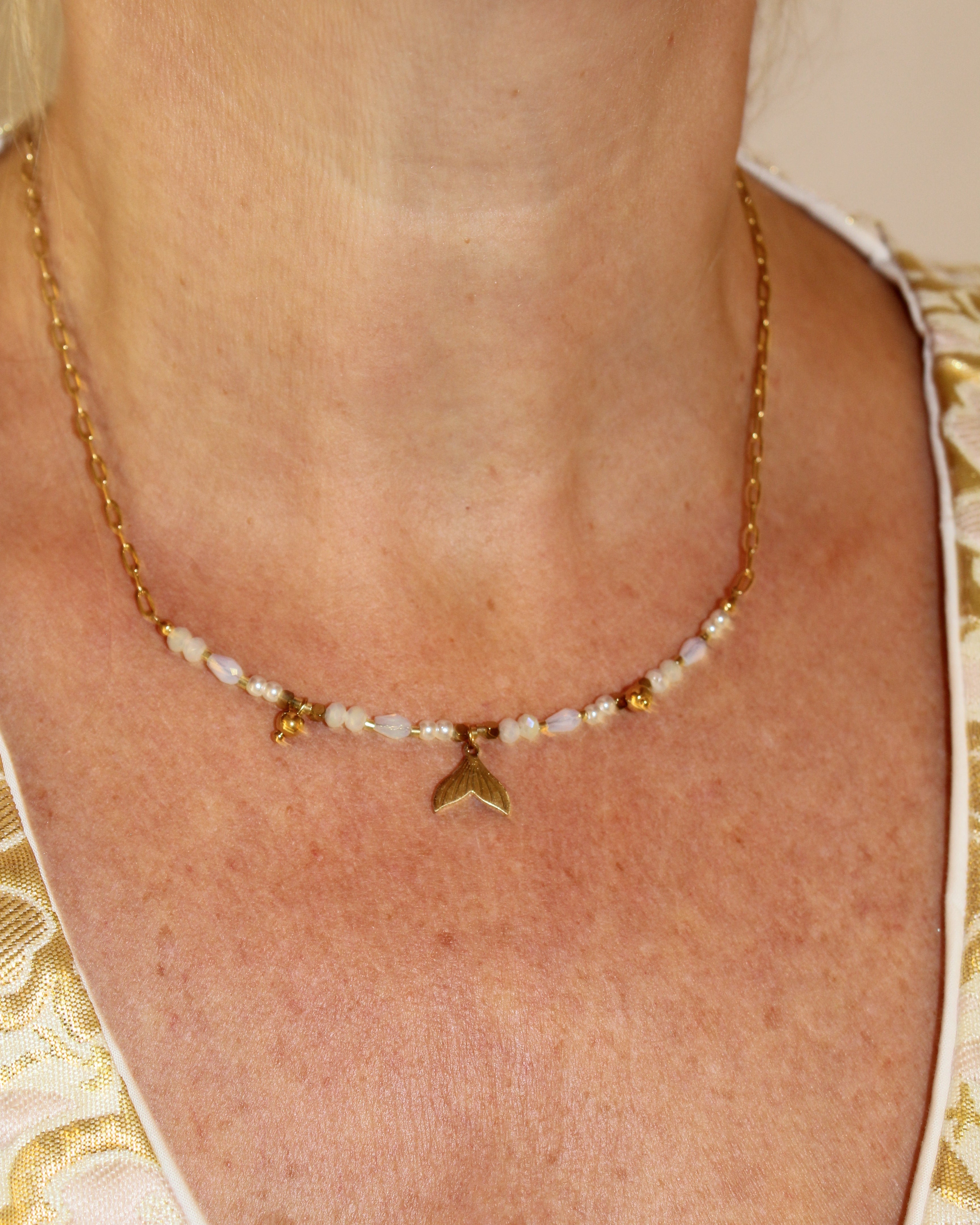 Dolphin Tail Necklace