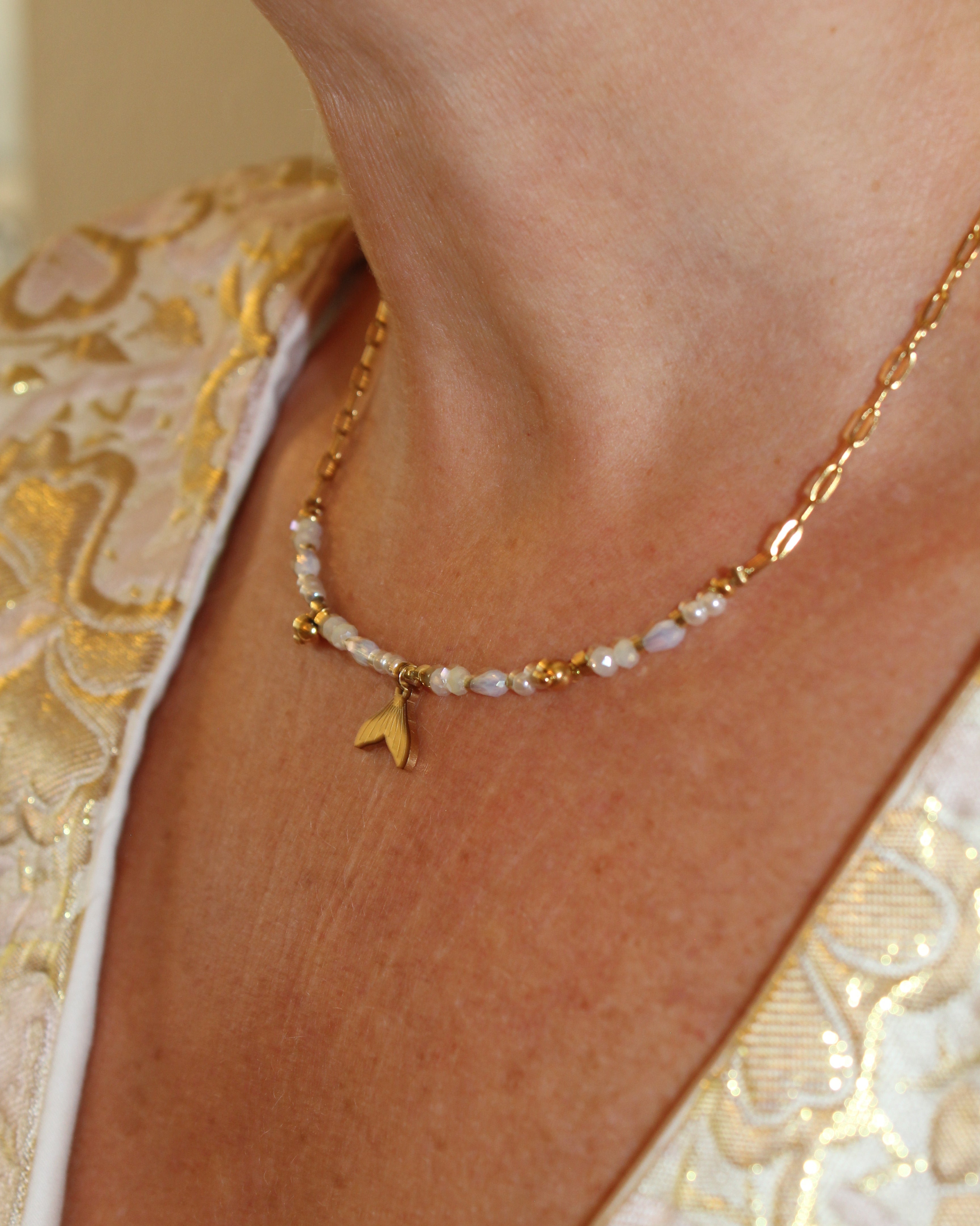 Dolphin Tail Necklace
