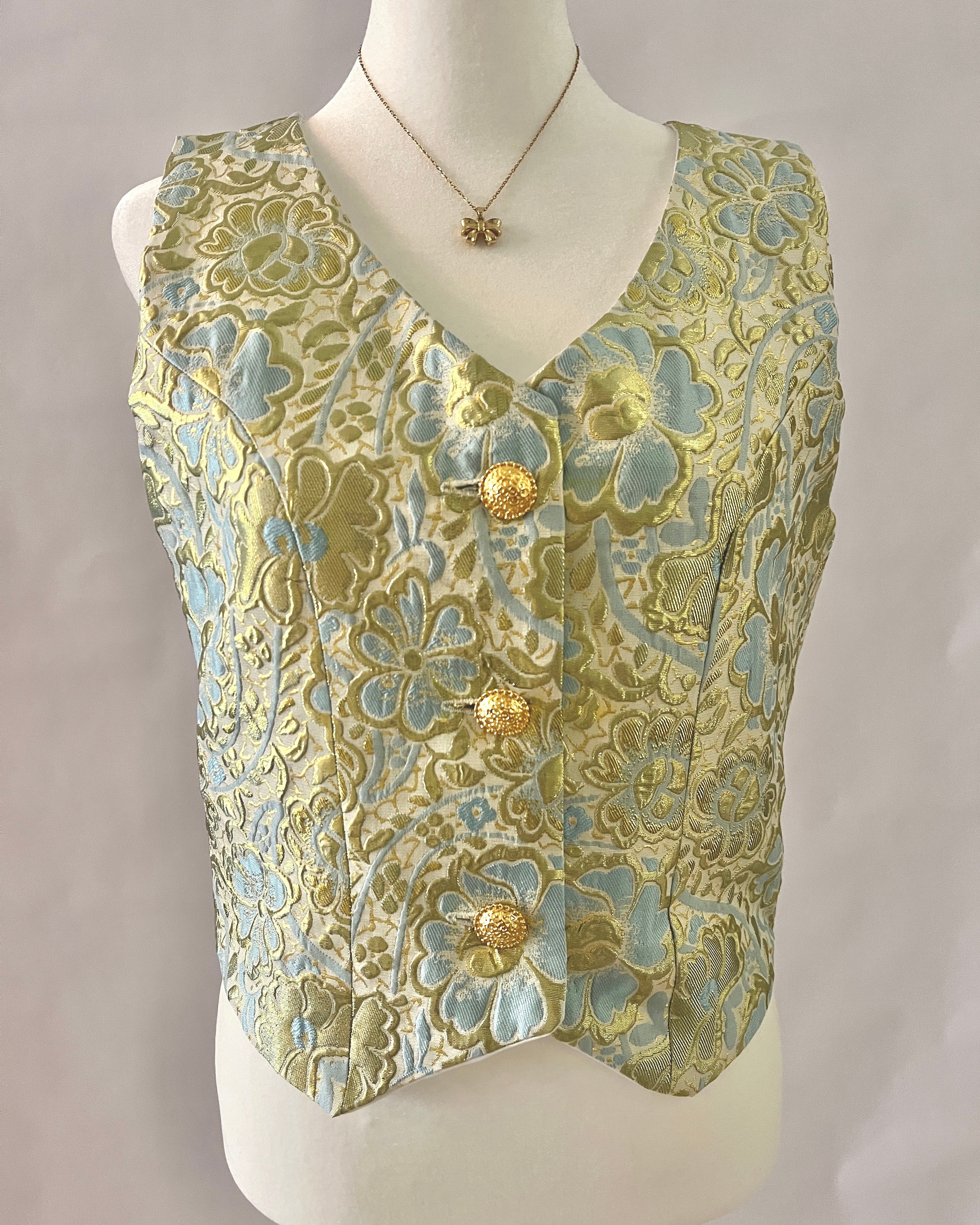 Bloom Jacquard Vest