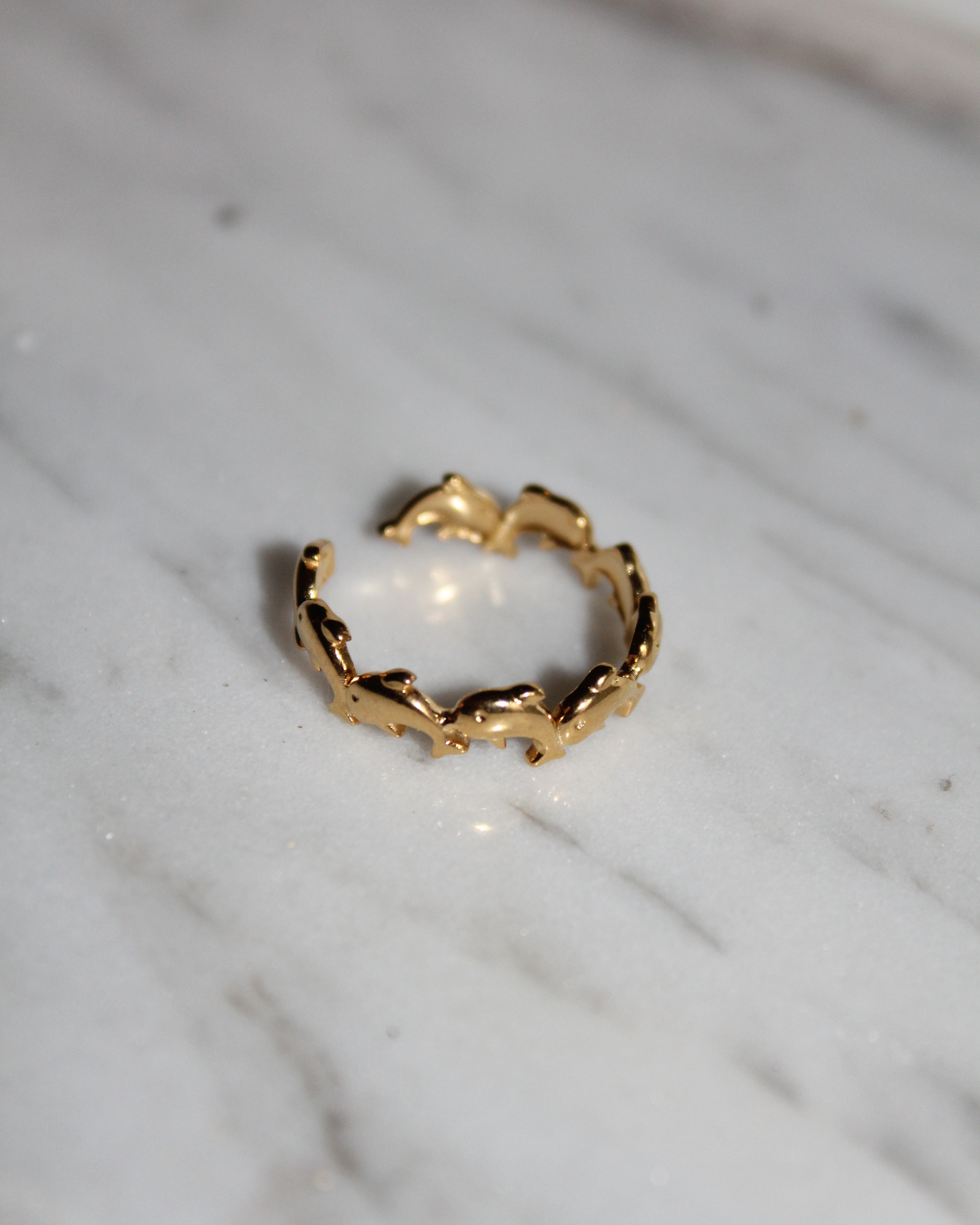 Dolphin Adjustable Ring