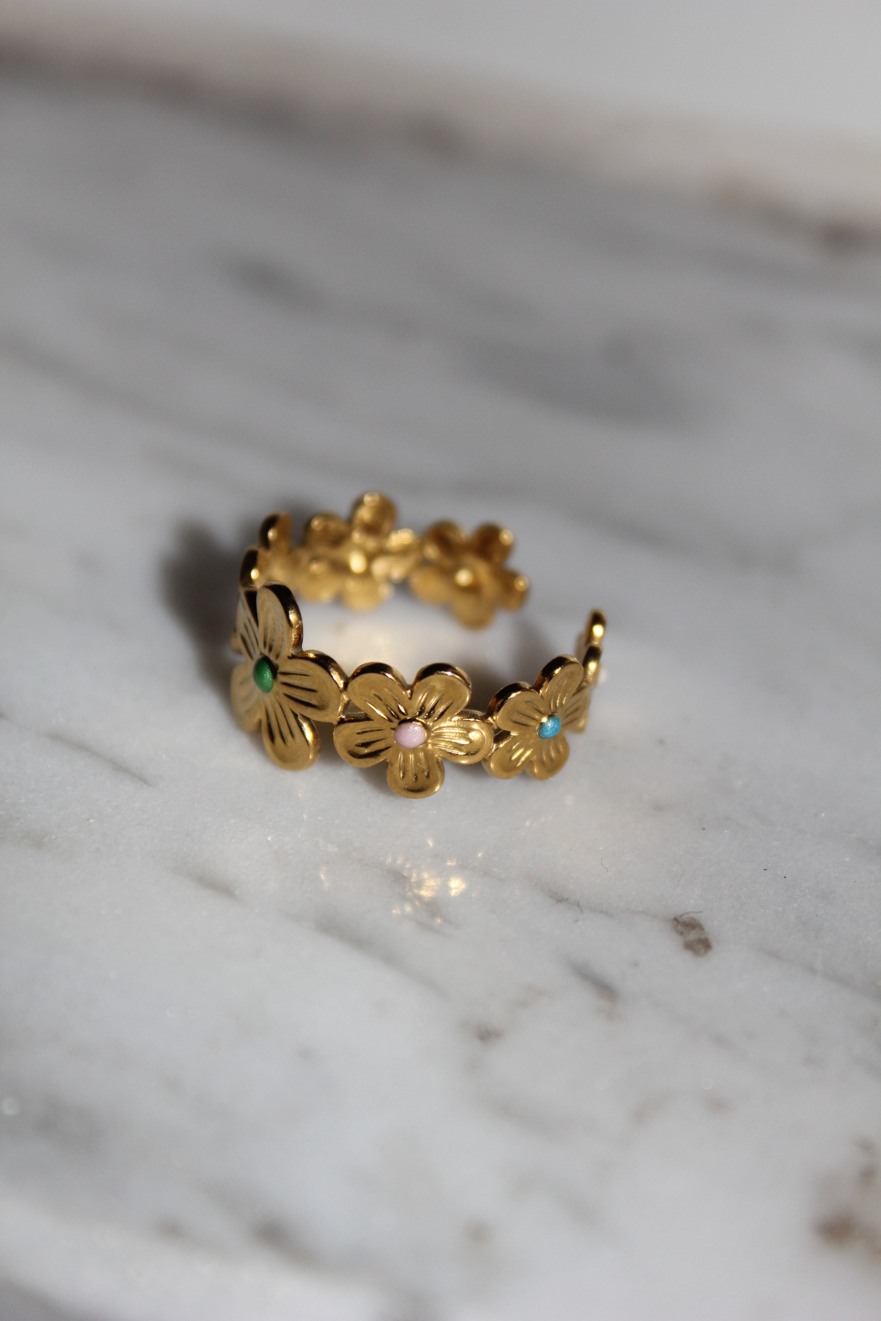 Blossom Adjustable Ring