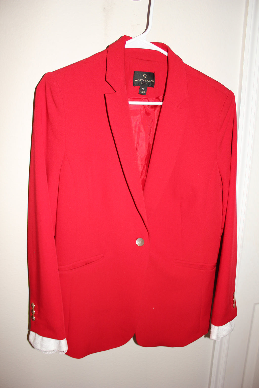 White Lace Sleeve Cuffs