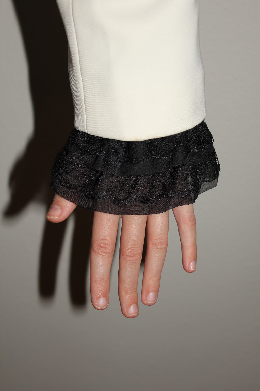 Black Lace Sleeve Cuffs