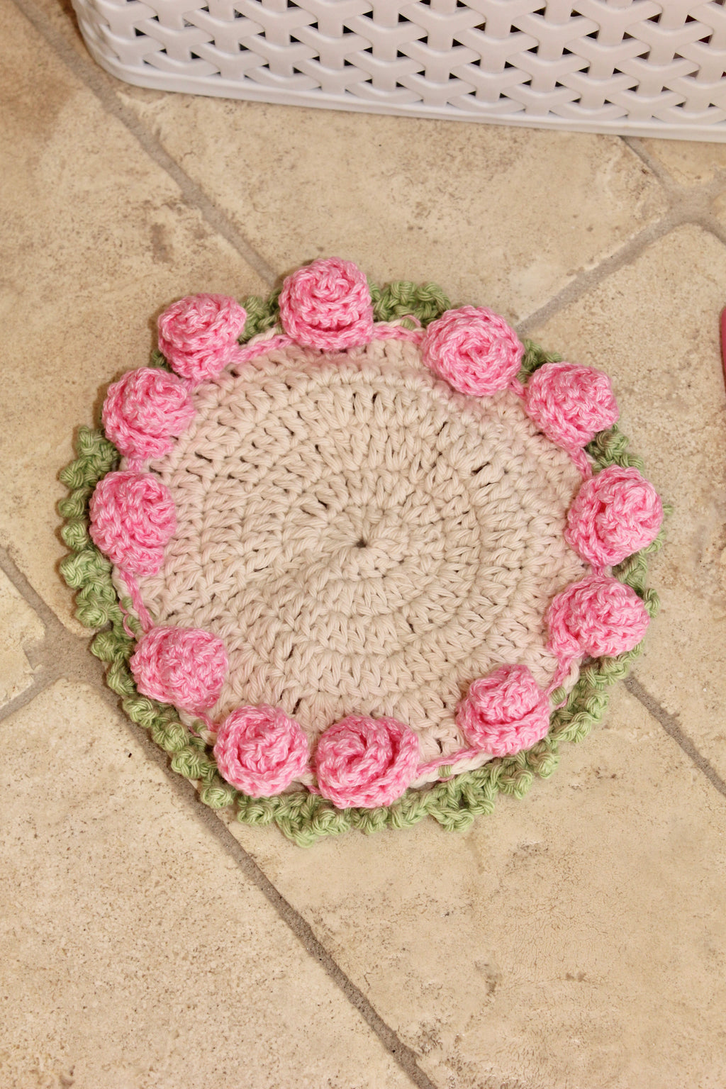 Pink Garden - Bouquet Coaster Set