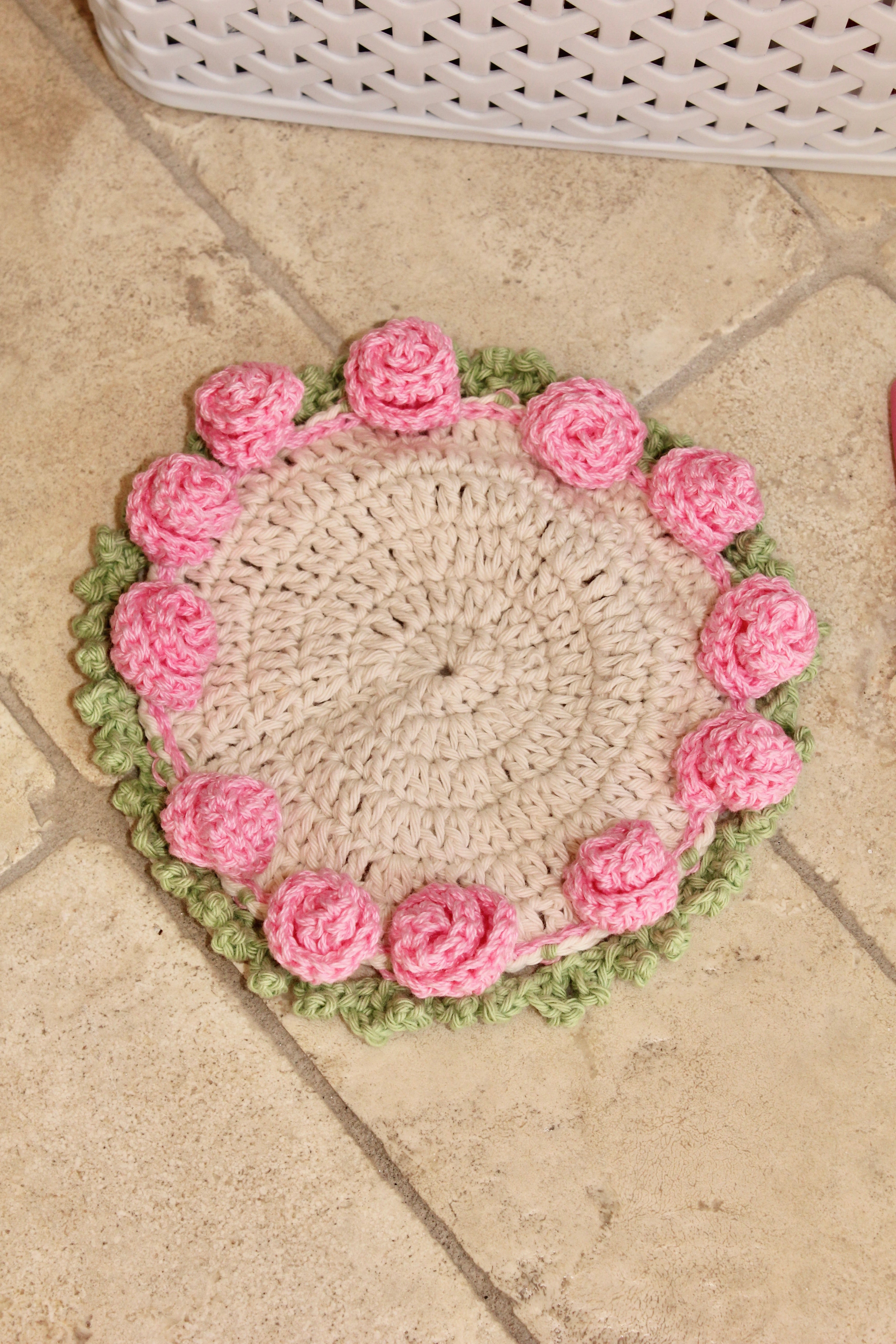 Pink Garden - Bouquet Coaster Set