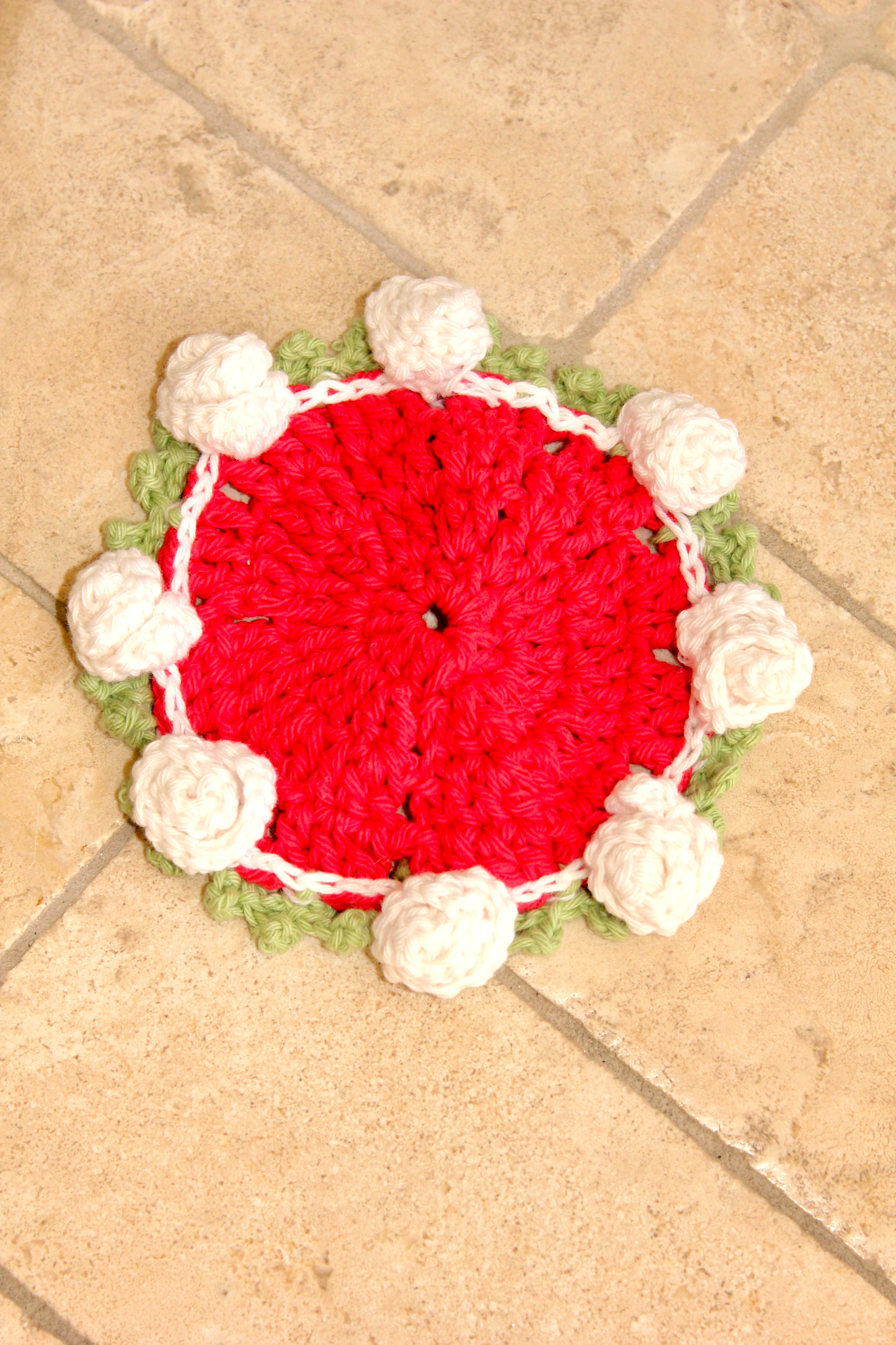 Strawberry Love - Bouquet Coaster Set