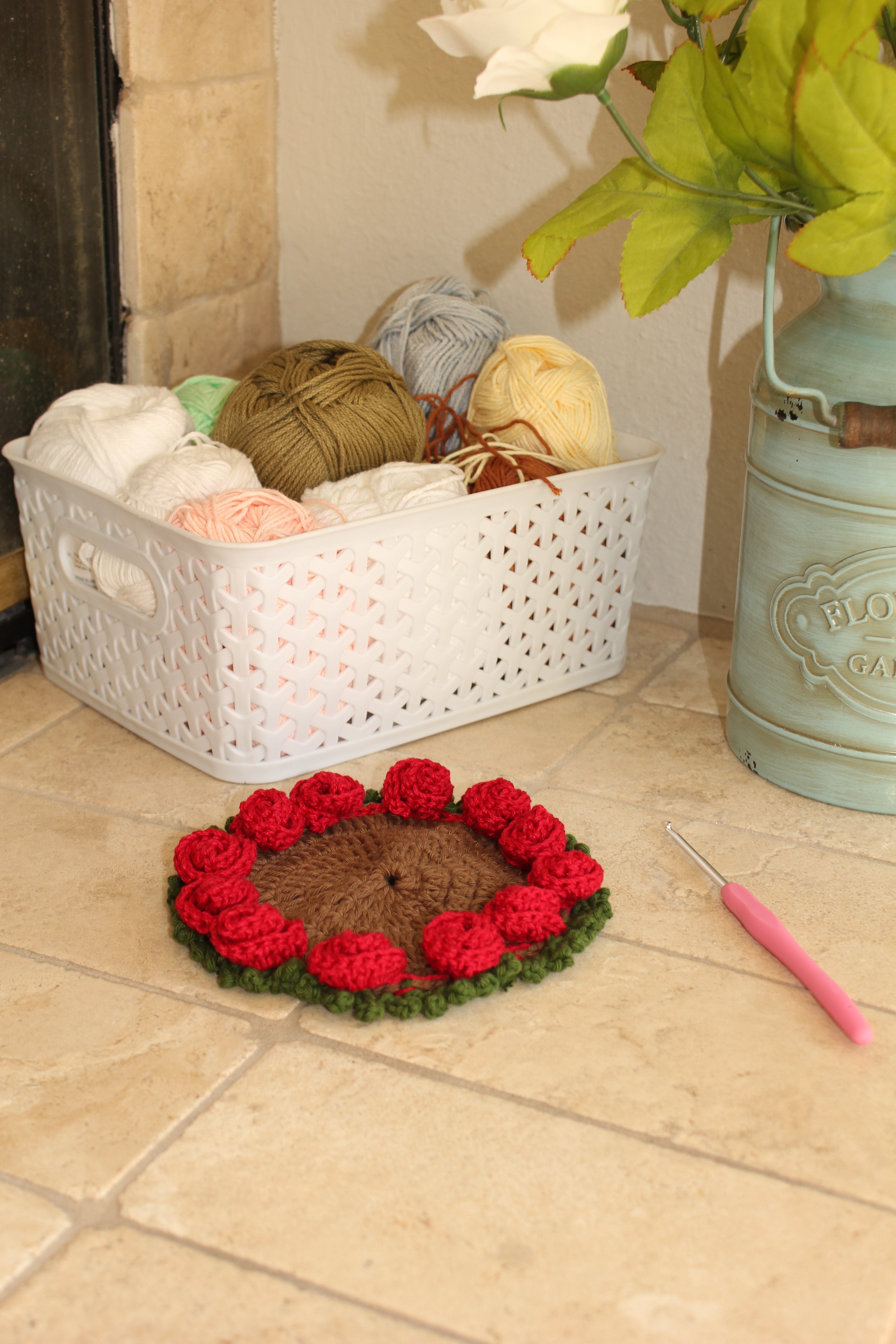 True Love - Bouquet Coaster Set