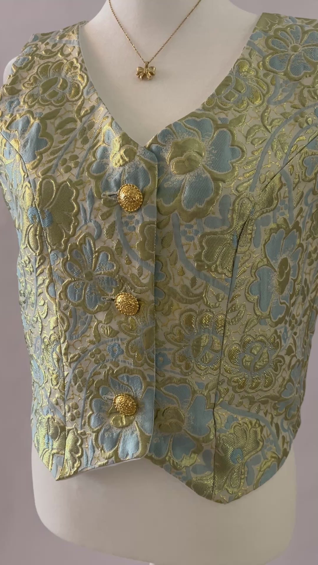 Bloom Jacquard Vest