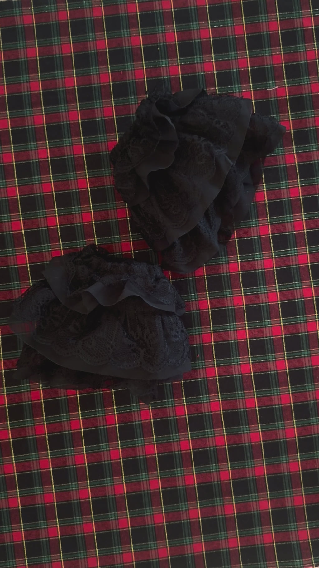 Black Lace Sleeve Cuffs